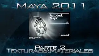 Tutorial Maya 2011 Español: Escena 3D (Textures&Materials 2/3)