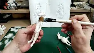 🐶 ТАКСА. Урок номер 3. Делаем голову и ушки.