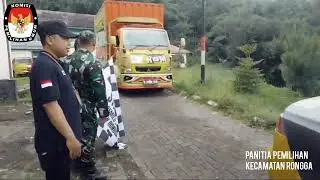 pengembalian logistik dari ppk rongga ke kpu kbb