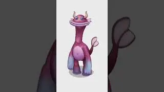 thrumble island monster 1 my singing monsters #animation #fanmade #mysingingmonsters #viral