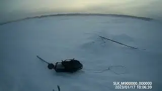Проверка крючков на налима 17 01 2023