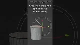 How To Use The Spin Tool In Blender 3D! #blender3d #shorts
