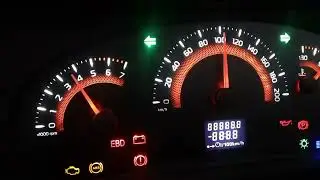 Комбинация приборов Lada (ВАЗ) Priora на ВАЗ 2107