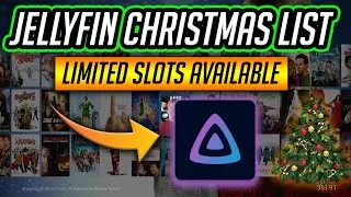 HOW TO INSTALL JELLYFIN CHRISTMAS LIST SERVER 🎄 LIMITED SLOTS!