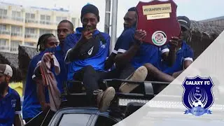 Galaxy FC returns to Port Vila with the VFF Champions League trophy.
