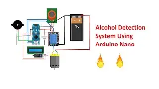 Alcohol Detection System Using MQ3 Module and Arduino Nano | Arduino Project