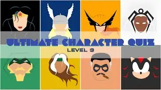 Ultimate Character Quiz - Level 3 | 20 Animated Characters | Quiz | Animated Logo | Brainiac Quizzer
