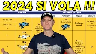 DRONI LA NOTIZIA CHE TUTTI ASPETTAVAMO ...2024 SI VOLA !!!