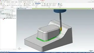 Tutorial MasterCam - Pencil ToolPath 3D High Speed