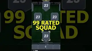 99 Rated Squad in Fifa 23 🧐