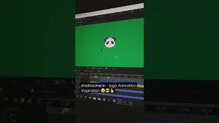 Logo Animation shorts - Panda  