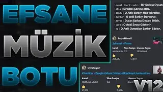 Efsane V12 Müzik Botu! [API KEY NASIL ALINIR?] | [Müzik Botu Nasıl Yapılır?]
