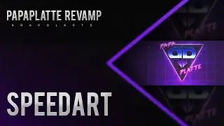 Papaplatte Revamp - 80s Theme | Photoshop Speedart | ArapolArts