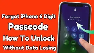 Forgot 6 Digit Passcode ! How To Unlock iPhone Without Computer ! iPhone X/11/12/13/14/15 Series