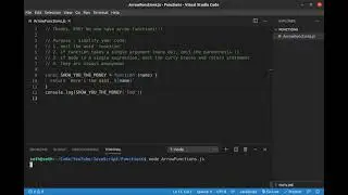 ES6 Arrow Functions