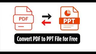 How to Convert PDF to PowerPoint (PPT/PPTX) | Free PDF to PPT Converter Online