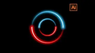 NEON EFFECT IN ILLUSTRATOR 2022 illustrator 