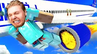 STEVE verursacht FLUGZEUG ABSTURZ! (Teardown Mods)