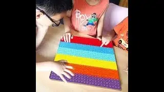 POP IT CHALLENGE TIK TOK RAINBOW ASMR POP IT