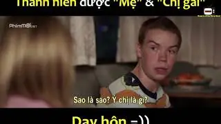 Thanh niên được mẹ với chị dạy cách hôn và cái kết...