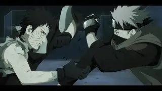 Naruto Shippuden | Kakashi vs Obito | XXXTENTACION - Bricks AMV