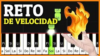 ¿Qué Tan Rápido Puedes Tocar? TEST DE VELOCIDAD en Piano Tutorial Synthesia