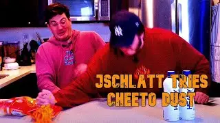 Jschlatt Tries Cheeto Dust