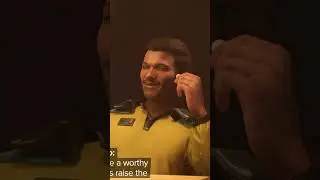 LANDO Plays Card Game Sabacc in STAR WARS OUTLAWS Game #Shorts