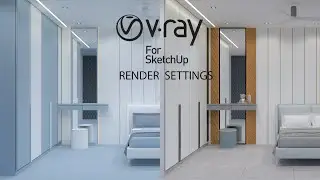 How do I get realistic render in VRAY? | V-ray SketchUp Realistic Render Settings|Pixologic interior
