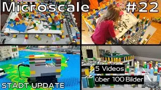 Demolition and new construction | Optimization of train tracks | Microscale City | LEGO® UPDATE (22)