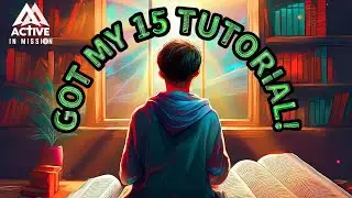 Got my 15 Tutorial