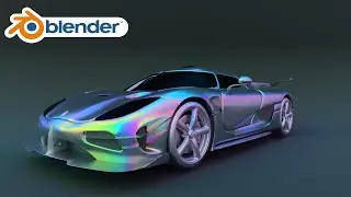 Iridescent Environment In Blender 3D (Quick Tutorial)