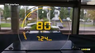 LUMINEQ transparent display demo products