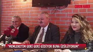 TÜRKOĞLU: MEMLEKETİM GERİ GERİ GİDİYOR BUNA ÜZÜLÜYORUM
