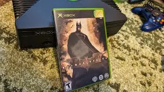 Unboxing an Original Xbox game in 2024 (BATMAN BEGINS)