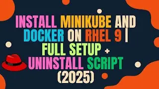 Kubernetes Lab Setup on RHEL 9 with Docker & Minikube [2025 Updated]