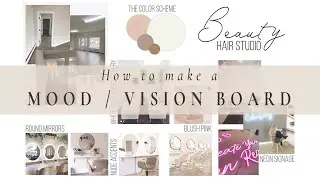 HOW TO MAKE A MOOD-BOARD OR VISION-BOARD, EVEN IF YOU'RE NOT A DESIGNER! | Simple Decorating Tips