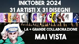 INKTOBER 2024 31 ARTISTI x 31 DISEGNI - LA COLLABORAZIONE CHE NON AVETE MAI VISTO | LEEZYART
