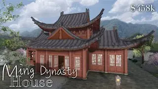 🎋 Ming-Dynasty Style House! 🧧 | $458k | Part 1 | Bloxburg