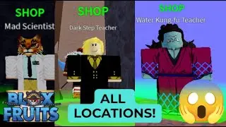 ALL FIRST SEA FIGHTING STYLE LOCATIONS (BLOX FRUITS)
