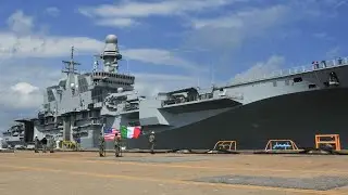 Italian Aircraft Carrier ITS Cavour Departs Norfolk, Completing F-35B Certification