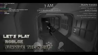 Let's play Roblox Survive the Night part 3 ft. HunterRelicsYT & Space(tagalog)