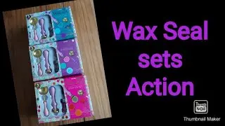 nieuwe wax seal sets van de action uit testen