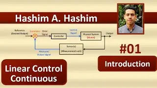 Continuous Linear Control #01 Introduction definitions open closed loop system مقدمة نظام مغلق مفتوح