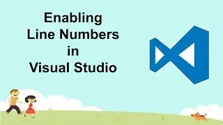 Enable line number in Visual Studio | visual studio tips and tricks