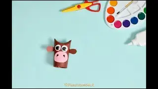 Lavoretto: Toro con Rotolo di Carta Igienica | Tutorial 🐂