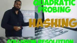 Quadratic Probing | Collision resolution techniques in Hashing