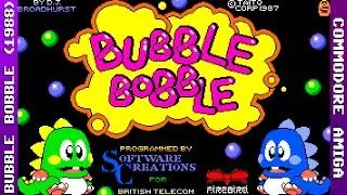 Bubble Bobble Longplay (Amiga) [QHD]