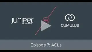How to configure ACLs with Juniper and NVIDIA Cumulus Linux