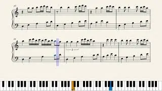 Röya – Narın yağış, piano üçün notlar